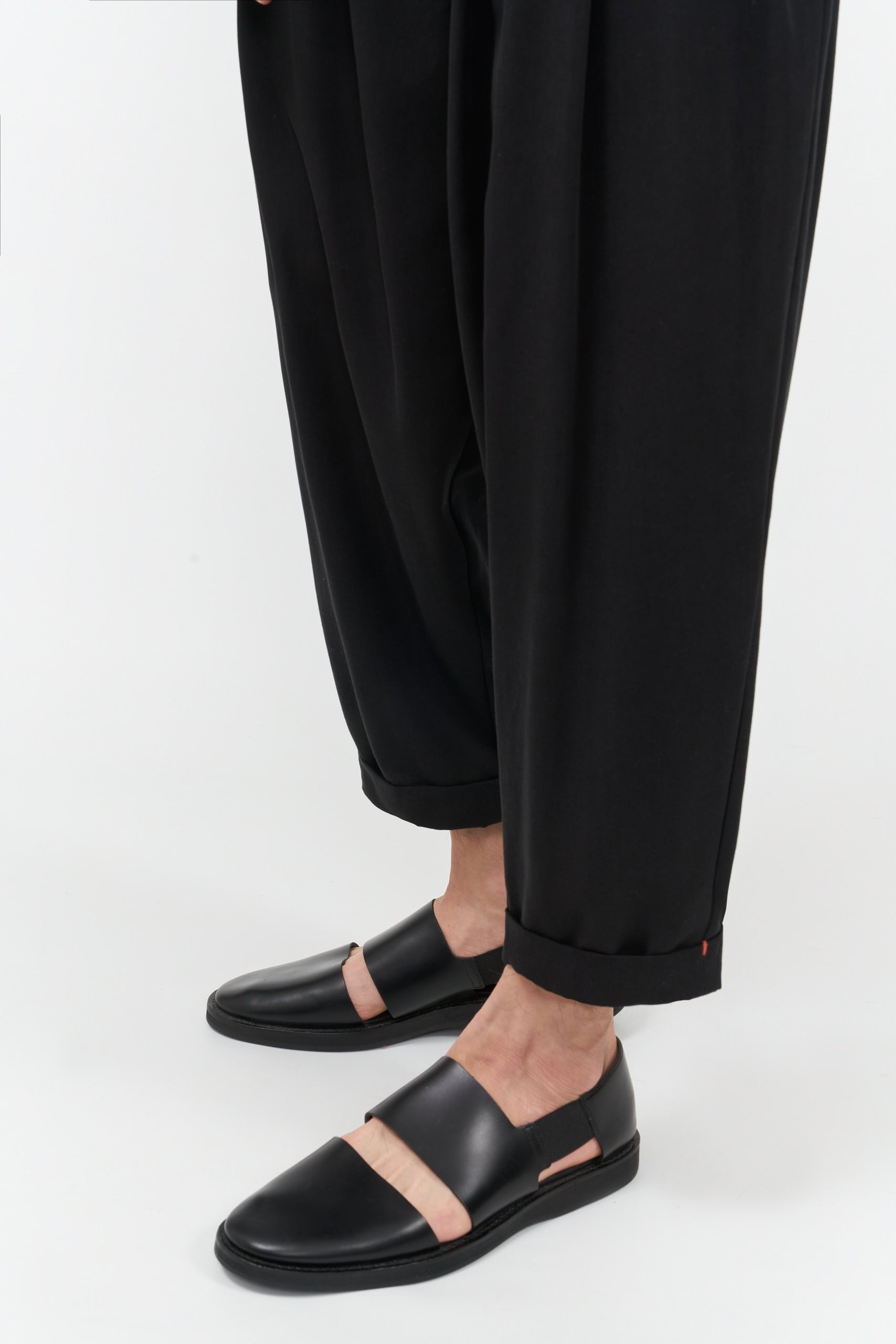 Ejja Design Üç Pileli Duble Paça Retro Tencel Pantolon — Inside Colors