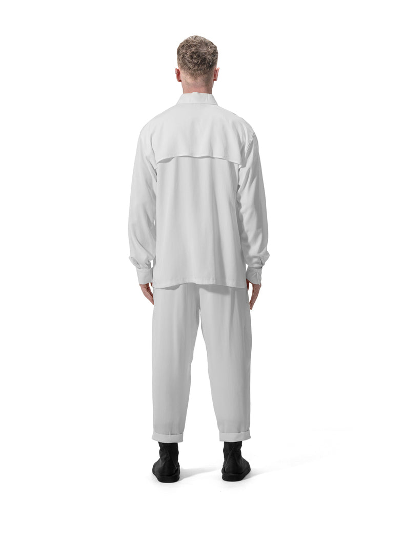 Ejja Design Üç Pileli Duble Paça Retro Tencel Pantolon — Inside Colors