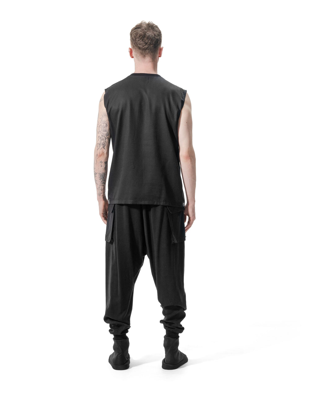 Ejja Design Tencel 6 Cepli Ribana Etekli Kolsuz Modern Üst — Wabisabi