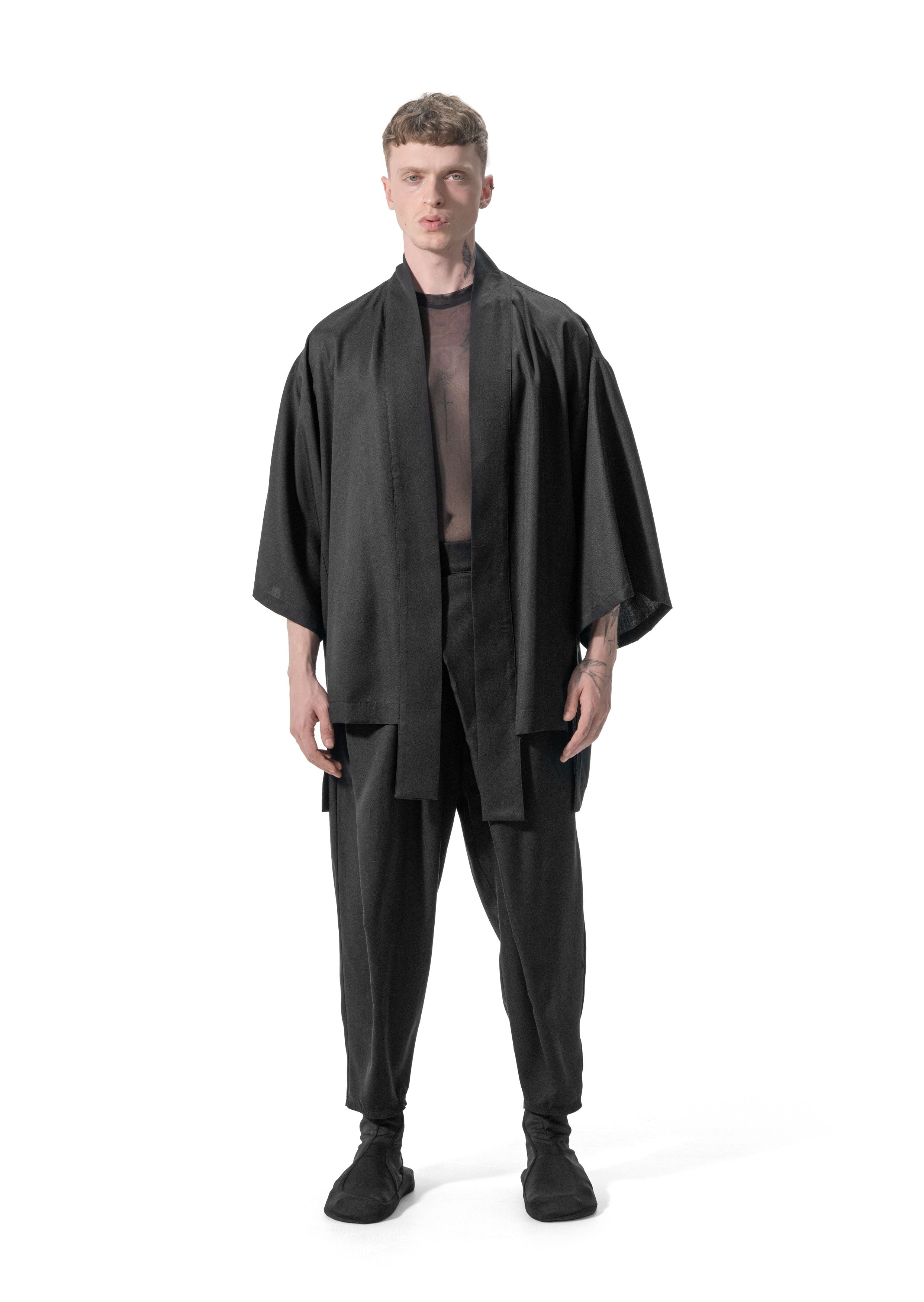 Ejja Design modern Tencel Kimono — Wabisabi