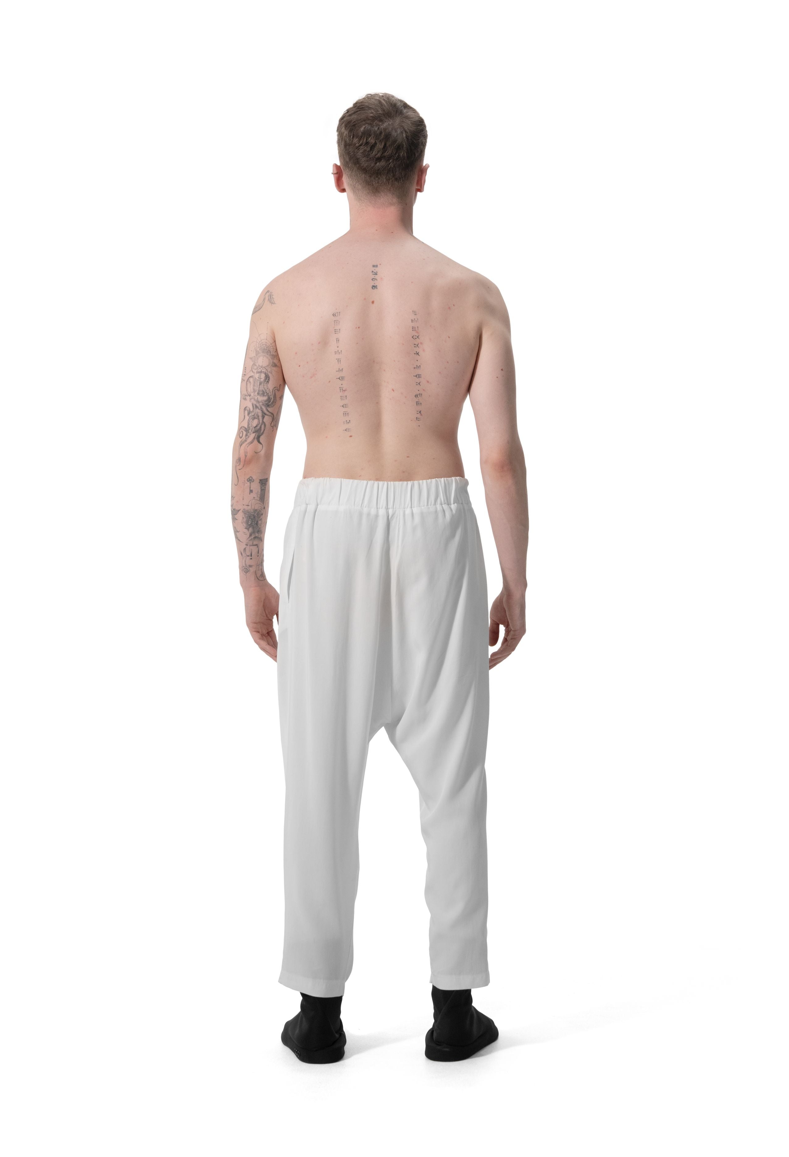 Ejja Design Üç Pileli Yarı Şalvar Pantolon — Samurai