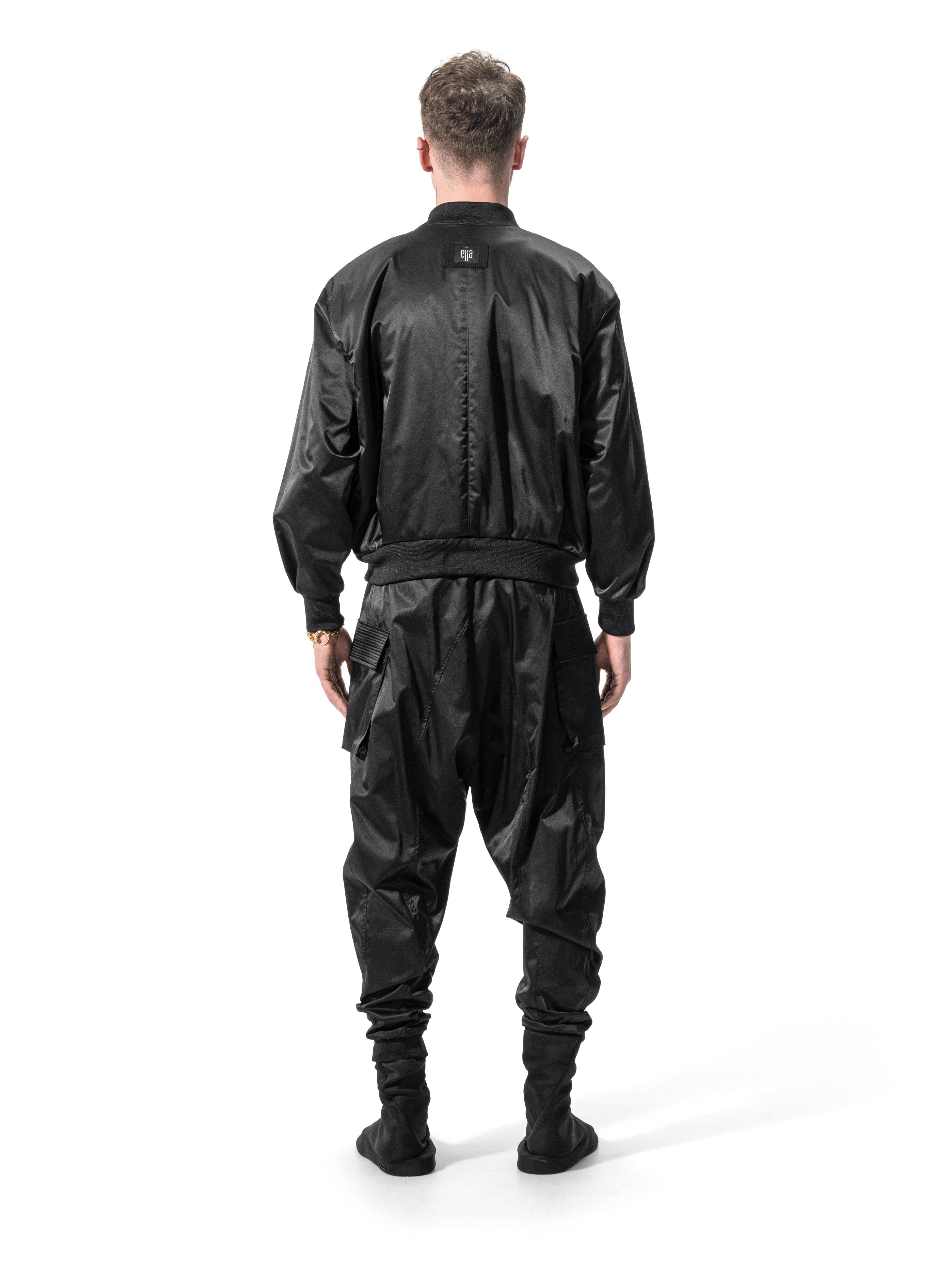 Ejja Design Önü El Yapımı Aslan Görünümlü Bomber Ceket — Wabisabi