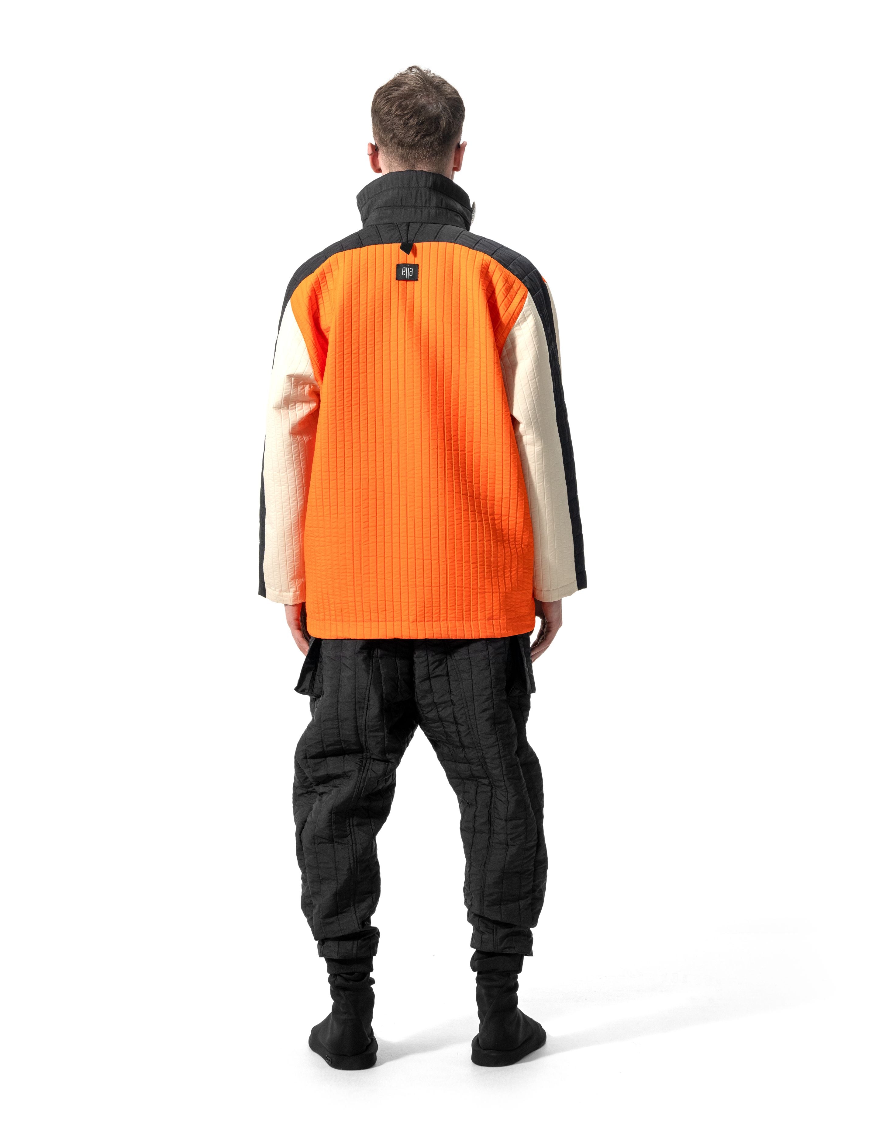 Ejja Design Rain Kanguru Cep Çift Yaka Açılışlı Çok Renkli Sweatshirt — Wabisabi